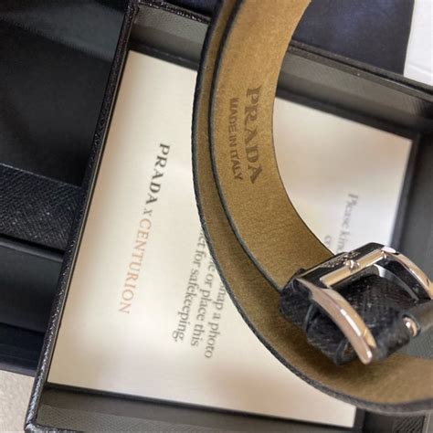 centurion prada bracelet|Prada wearable black card.